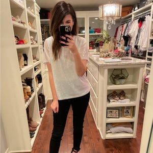 Paint the town sequin top